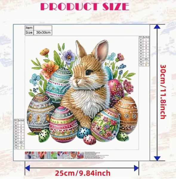 Diamond Painting Osterhase